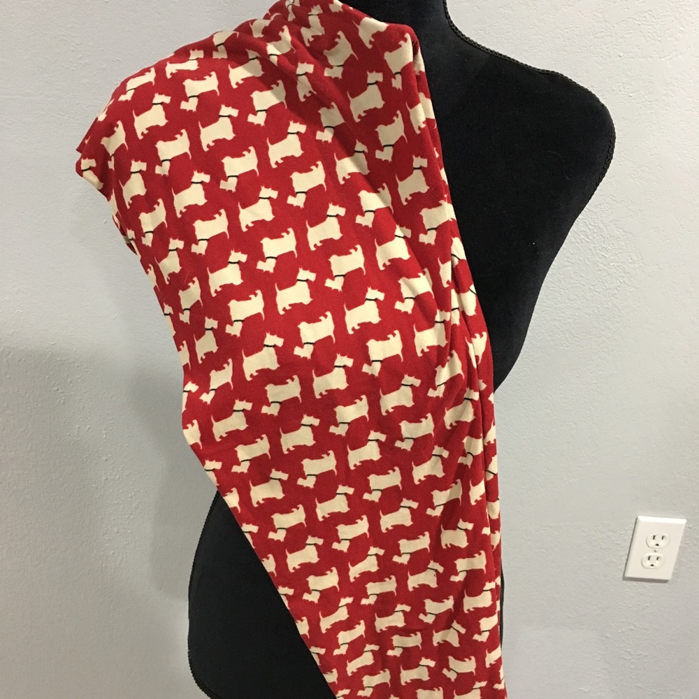 LuLaRoe TC Scottie dog leggings
